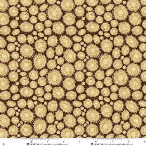 HAPPY CAMPERS Tree Rings brown