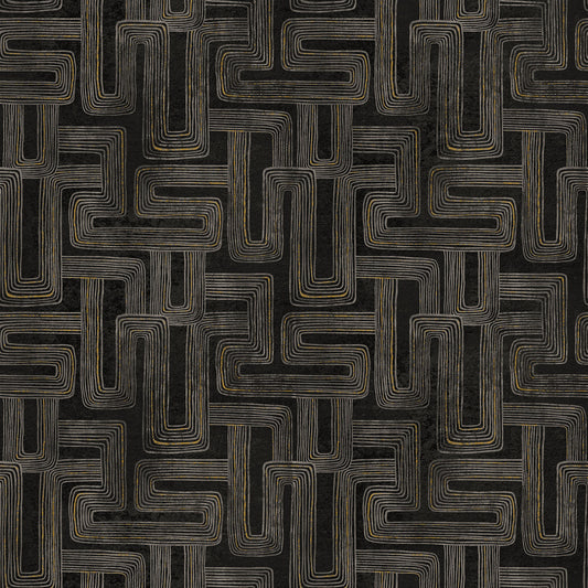 GATSBY Rectangles black taupe