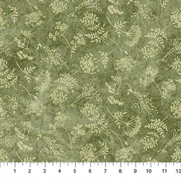 STONEHENGE ORGANICS Floral Toss Small green