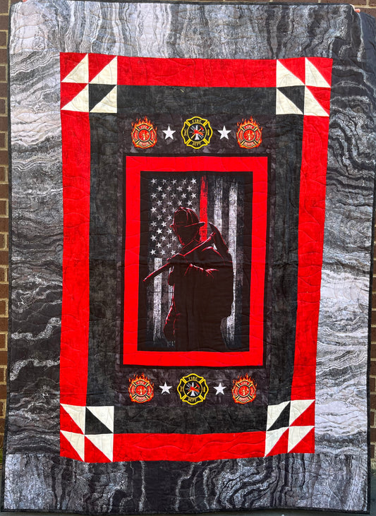 FERNANDA Fireman 55"x73"