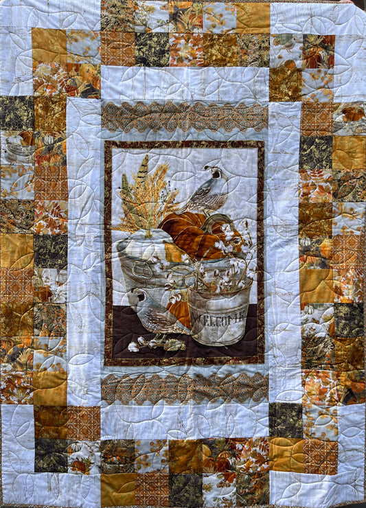 HILLSIDE CHARM Warm Welcome 50"x68"