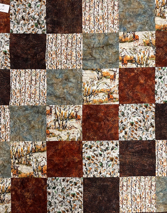 QUILT Odyssey Into the Woods 37"x45"