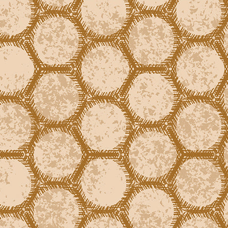 WISPS ON THE WIND Circle Geo antique gold