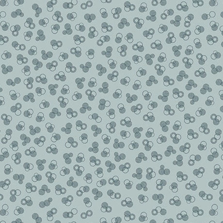 WISPS ON THE WIND Tiny Circles dusty aqua