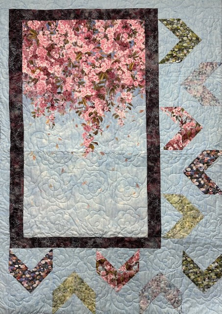 QUILT 31 Sakura Blooms 41"x58"