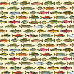 THE LURE OF FISHING Fish Set buttercream