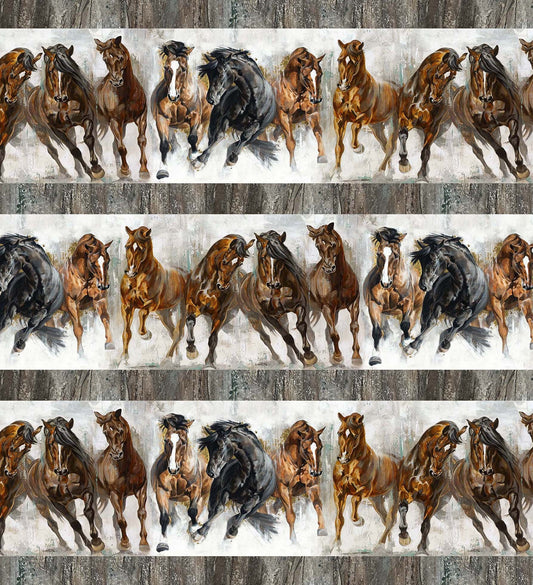 STALLION Border Stripe -1 1/2 yd REMNANT