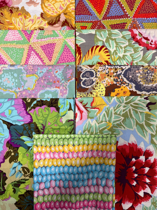 KAFFE VINTAGE Pastel 9 Fat Quarters