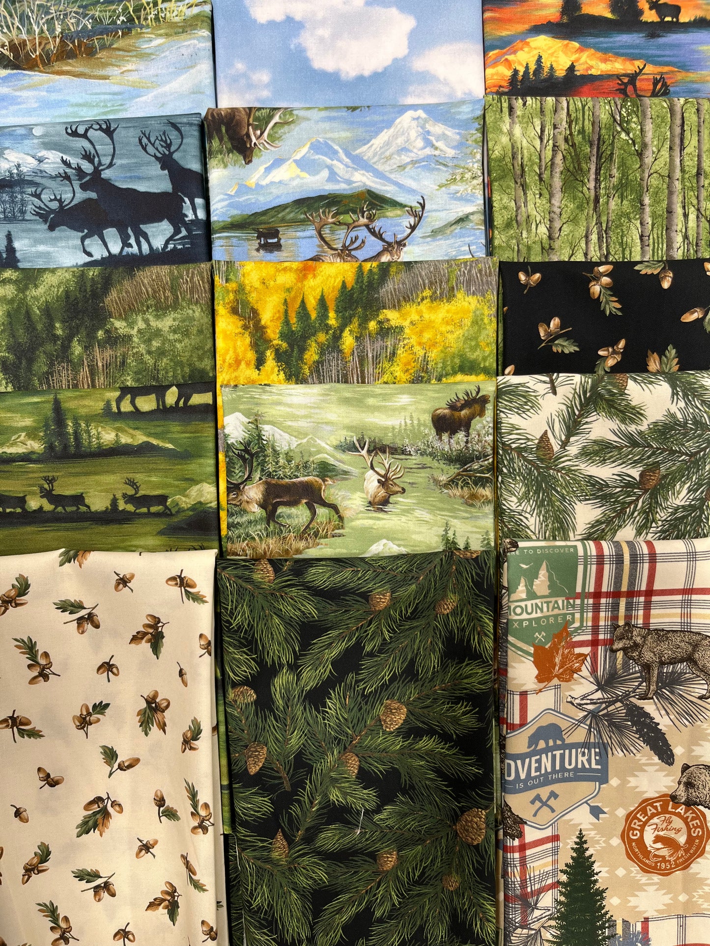 WILD BLUE YONDER 15 Fat Quarters