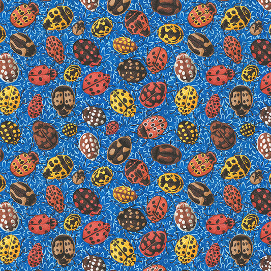 COTTAGE GARDEN Ladybirds blue