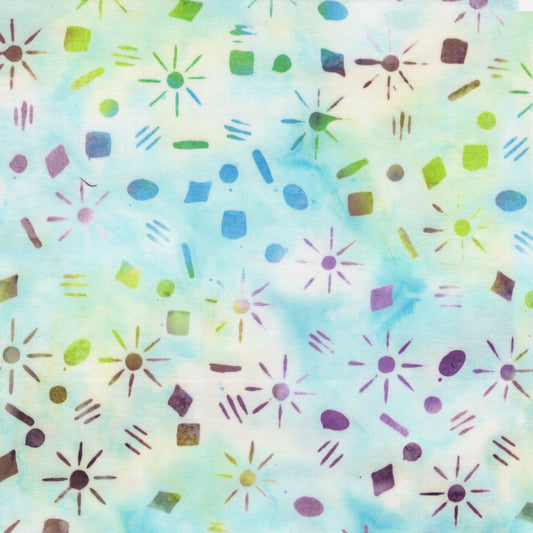 GARDEN GATE Sparkles multi pink yellow blue moonstone