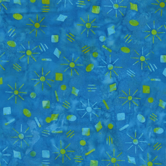 GARDEN GATE Sparkles teal surf