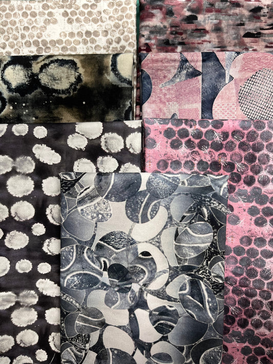 INTO FOCUS Gray 7 Fat Quarters