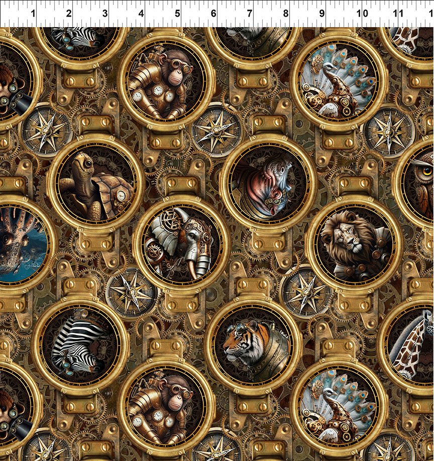 STEAMPUNK MENAGERIE Portraits multi