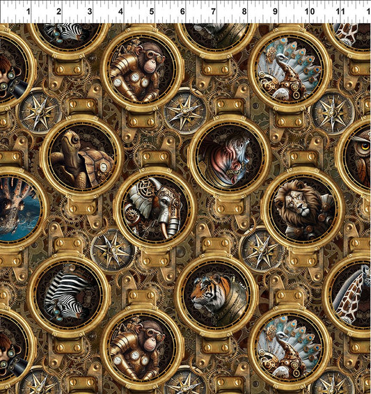 STEAMPUNK MENAGERIE Portraits multi