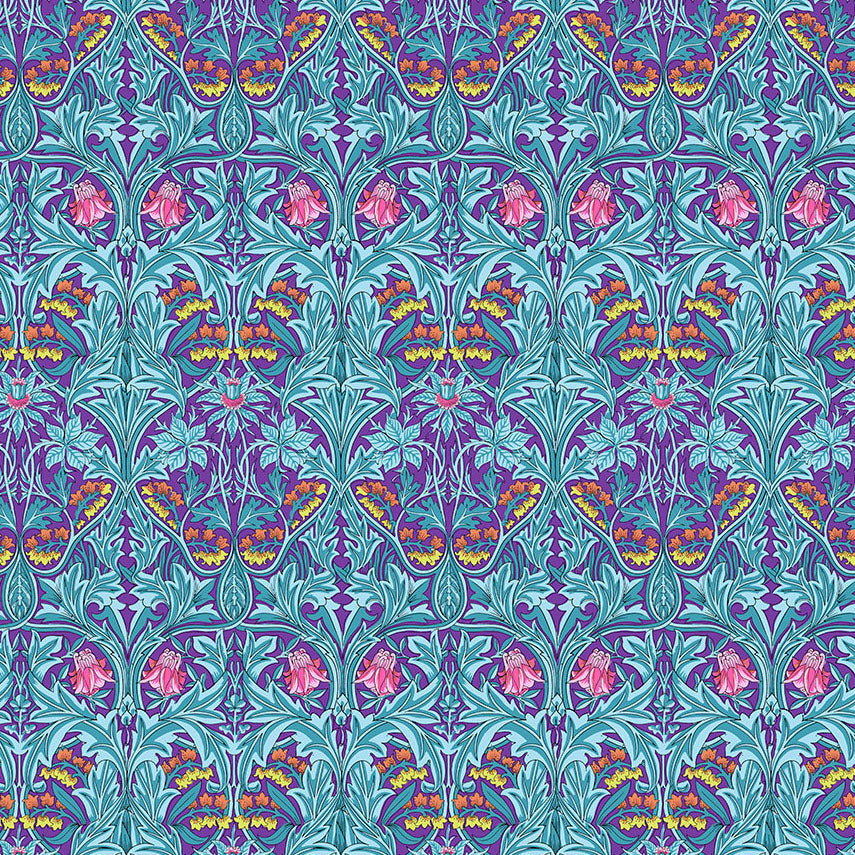KAFFE X MORRIS & CO Bluebell purple