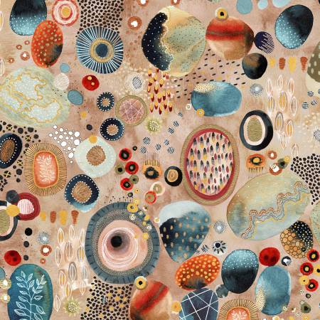 FLORA & FORM Geode fire opal