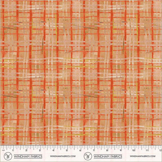 THE PLAID ONE Porch Screen Plaid sweet melon