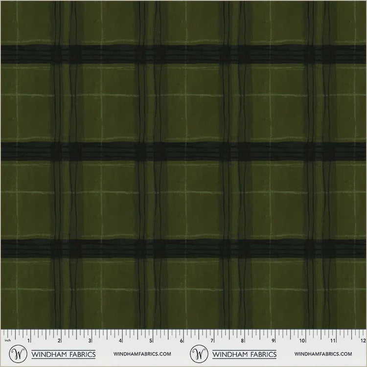 THE PLAID ONE Window Pane Plaid piney