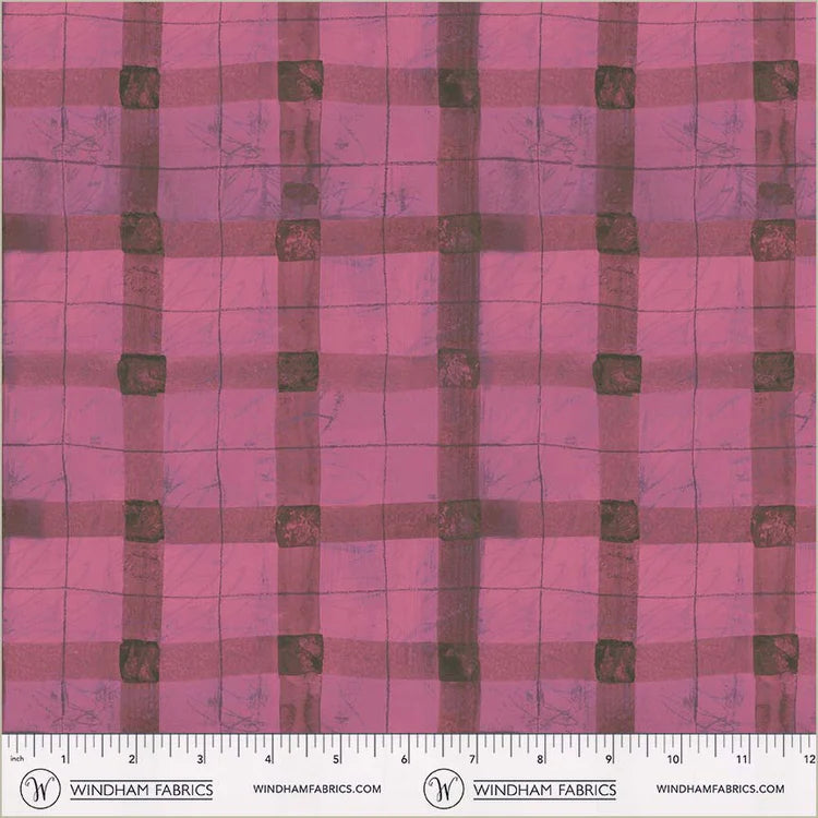 THE PLAID ONE Beetroot Plaid