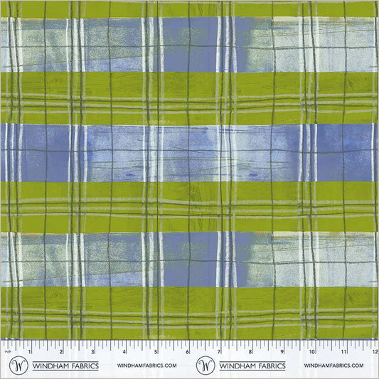 THE PLAID ONE Cool Lime Plaid