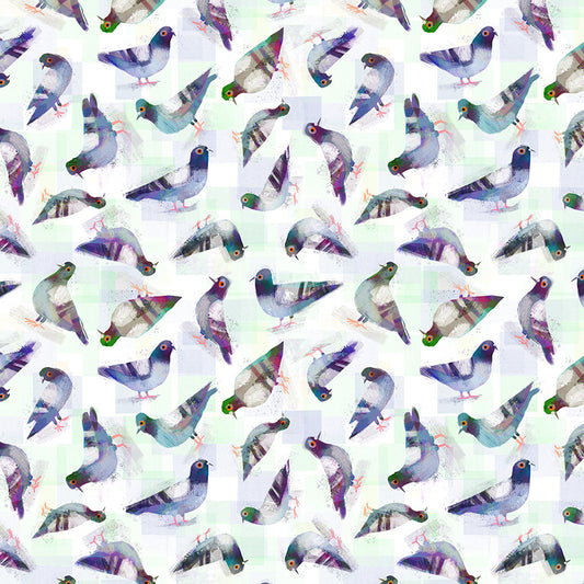 ANIMAL KINGDOM Pigeon Pals white