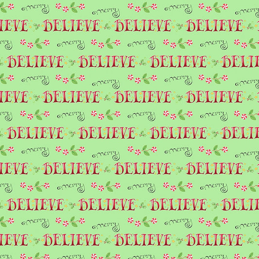 So Much Joy Believe and Merry lime