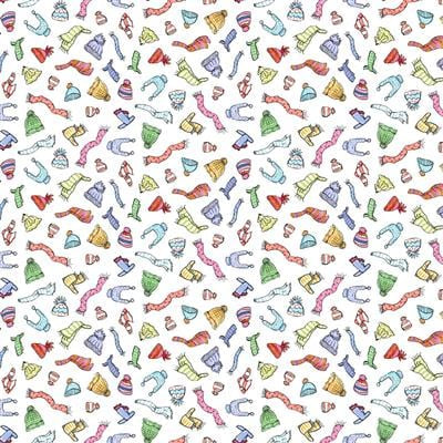 SNOWTIME Hats & Scarves white