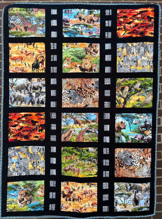 NEWSFLASH Serengeti Plains 41"x56"