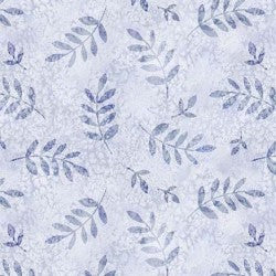 LITTLE ACORNS Woodland Leaf blue