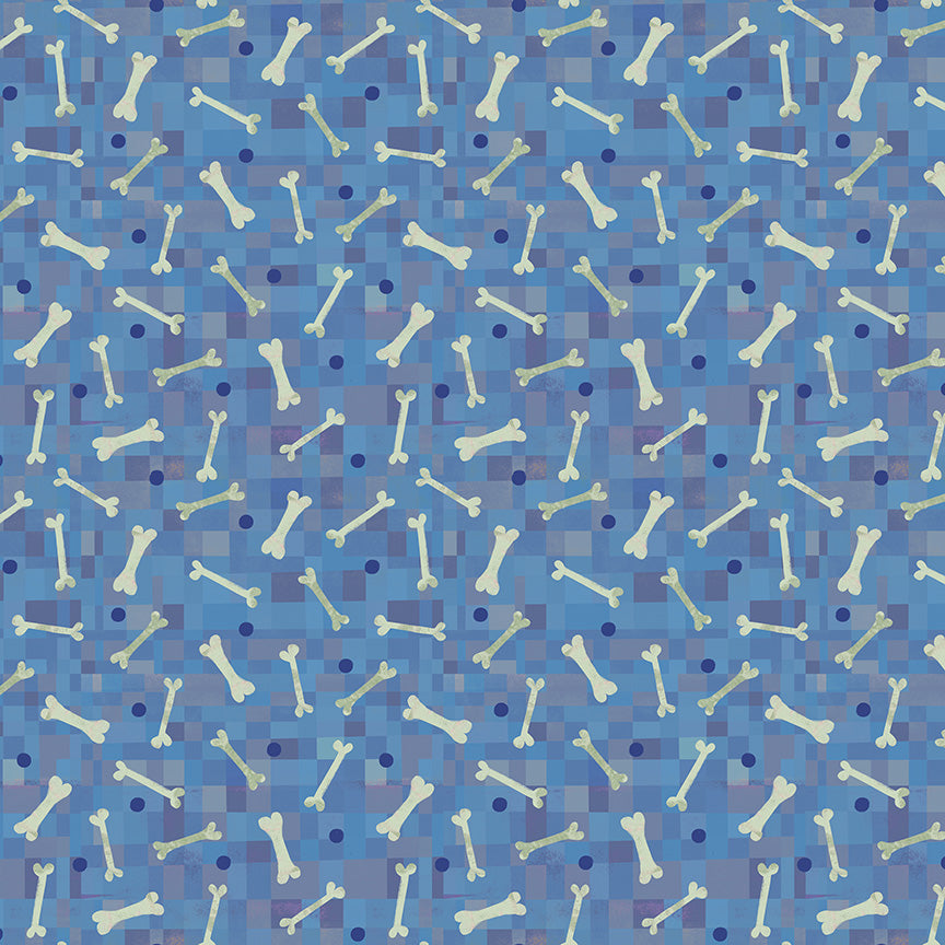 FUR-EVER FRIENDS Fetch Bone blue