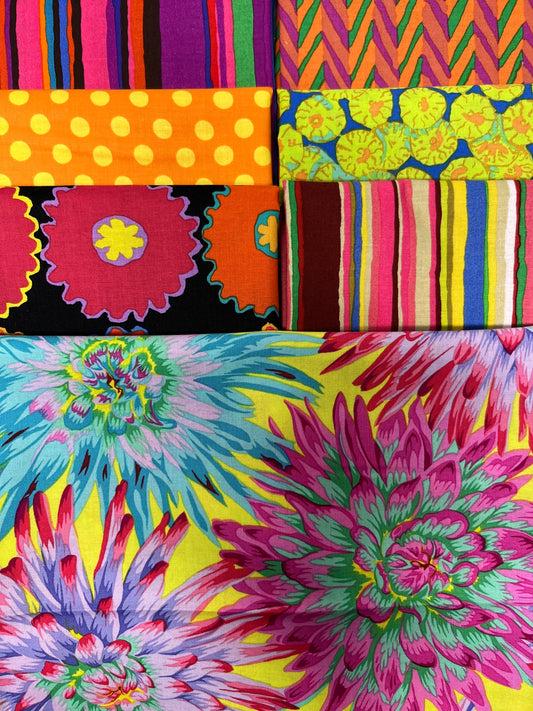 KAFFE Feb '26 Bright 7 Fat Quarters