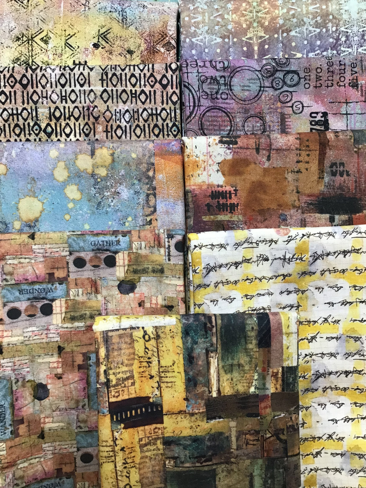 ONE LAYER AWAY Desert 9 Half Yards
