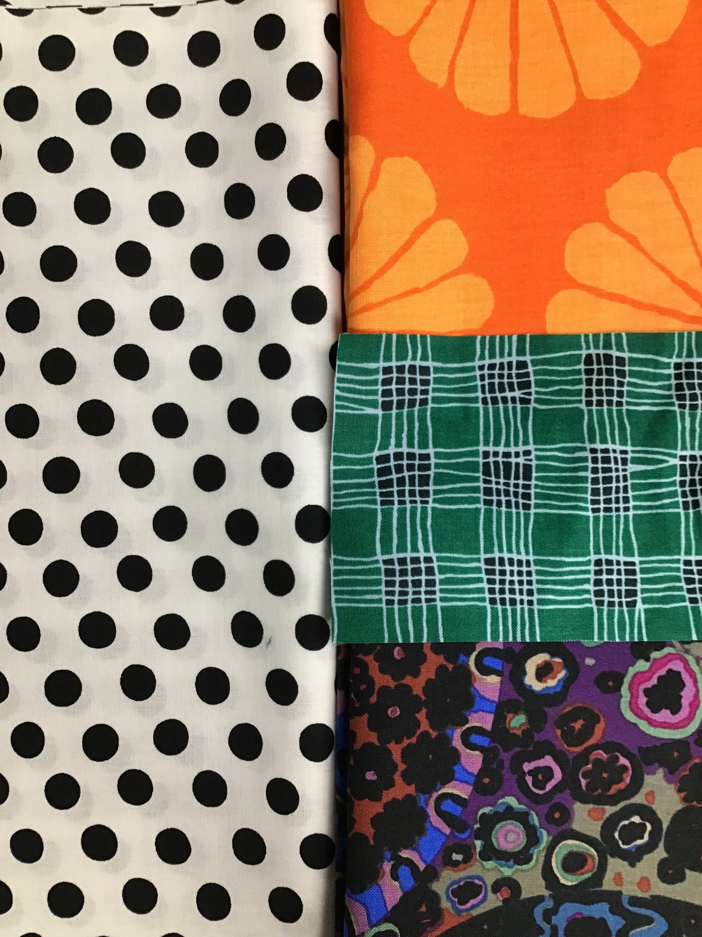 BLOCK OF THE MONTH - PURRFECT PUMPKIN PILLOW Kaffe 18"x18"