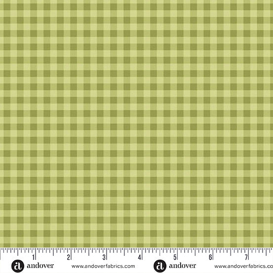 HARVEST HOME Cozy Plaid moss