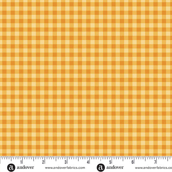 HARVEST HOME Cozy Plaid maize