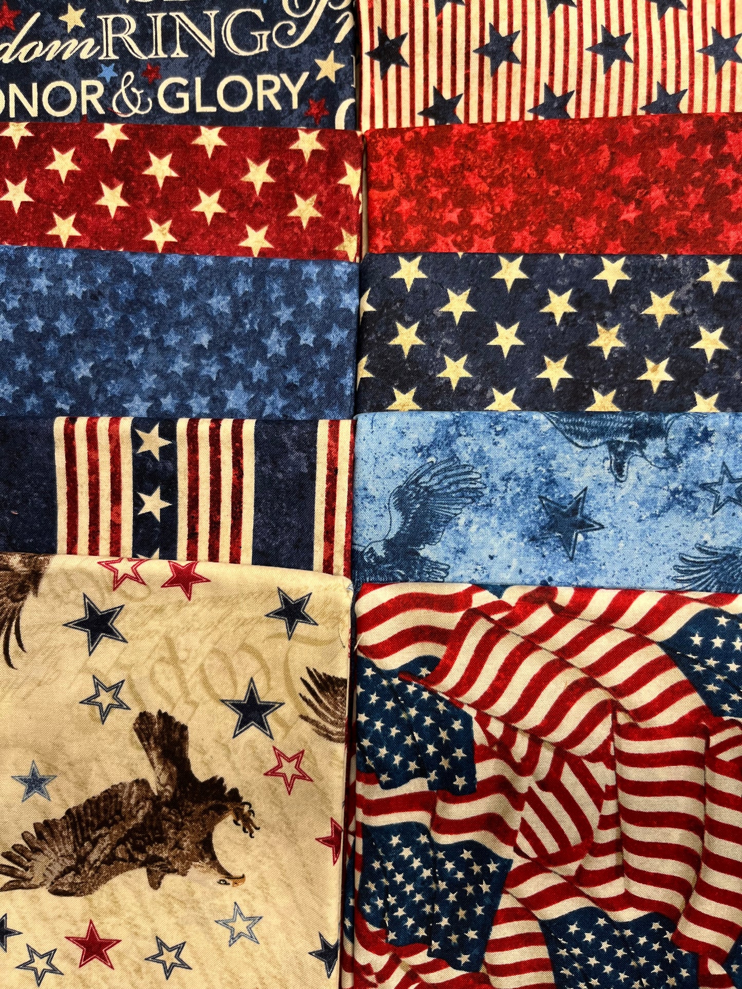 STARS AND STRIPES 13  10 Half Yards