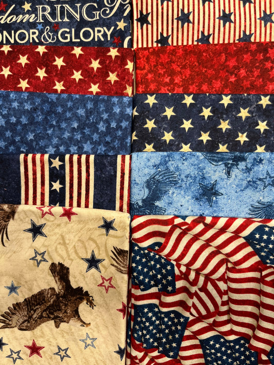 STARS AND STRIPES 13  10 Half Yards