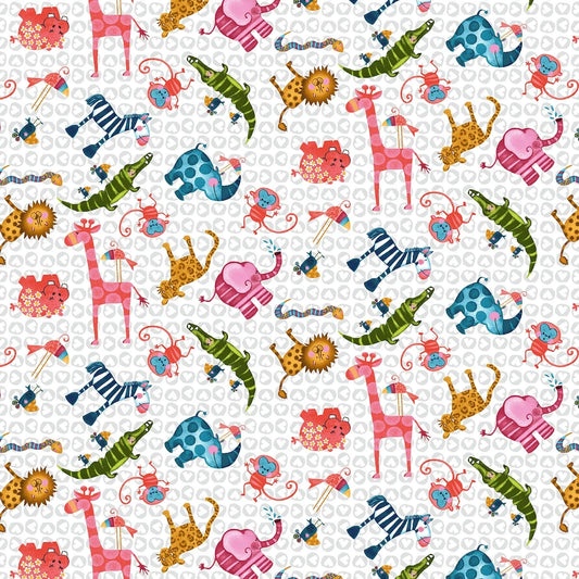 SILLY SAFARI Tossed Animals multi