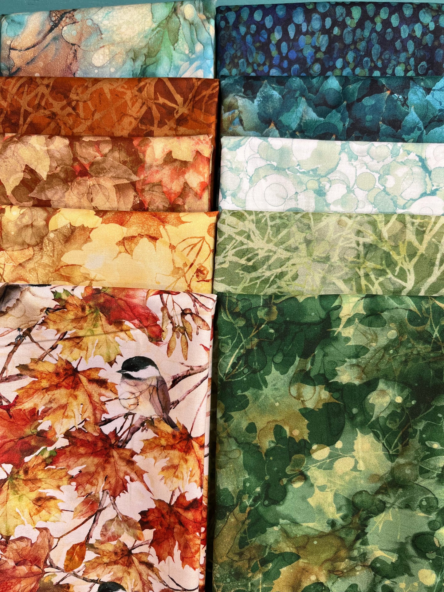 AUTUMN BREEZE 10 Fat Quarters