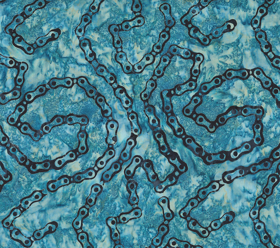 RIDE ON 4 Bike Chain Pearl Blue