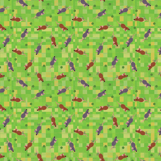 FUR-EVER FRIENDS Mouse Play green