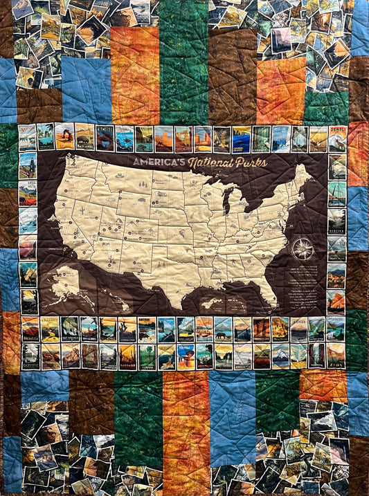 ESPRESSO National Parks 48"x60"