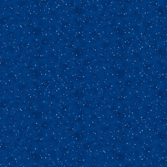 'TWAS THE NIGHT BEFORE CHRISTMAS Snowy Sky indigo