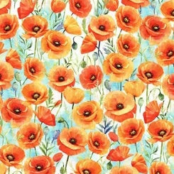 FLOWER SHOPPE W5477 224 poppy