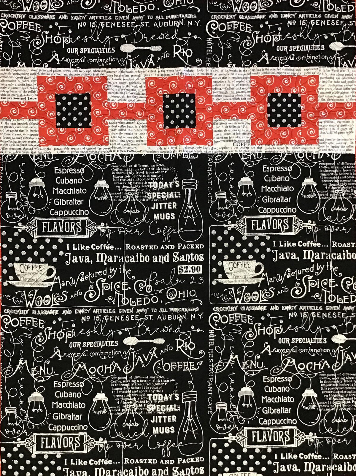 QUILT Chain Link Coffee Chalk