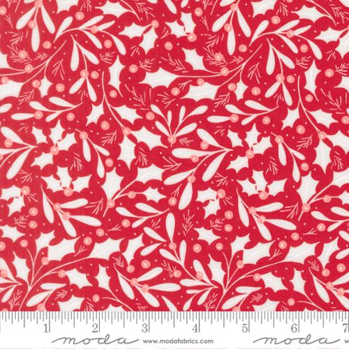 MERRILY ON HIGH Holly christmas red