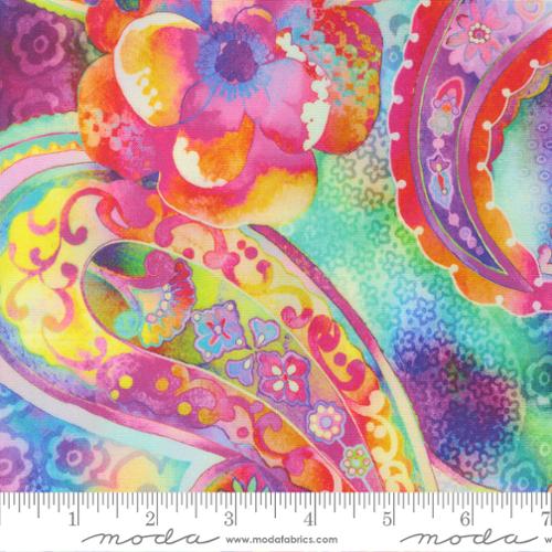 GRADIENTS GALLERY Paisley floral rainbow