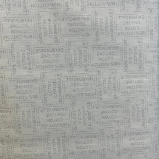SPACED OUT Tags grey