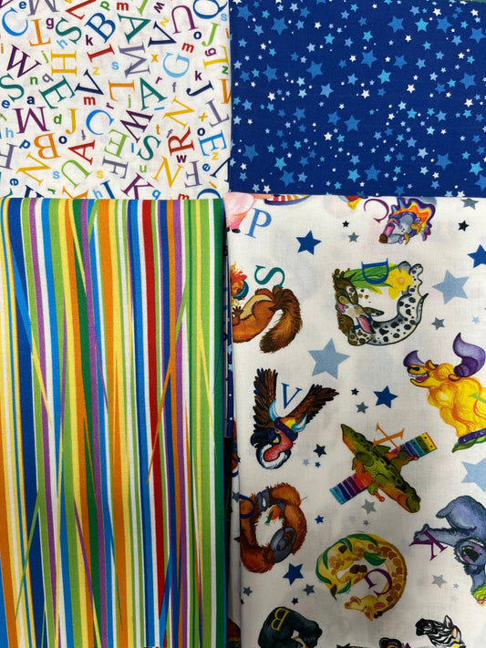 AMAZING ALPHABET 4 Half Yards